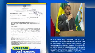 Vereador pede estruturas de acessibilidade em escola de Salgadinho