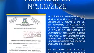 Câmara aprova projeto que institui o Conselho Municipal de Juventude