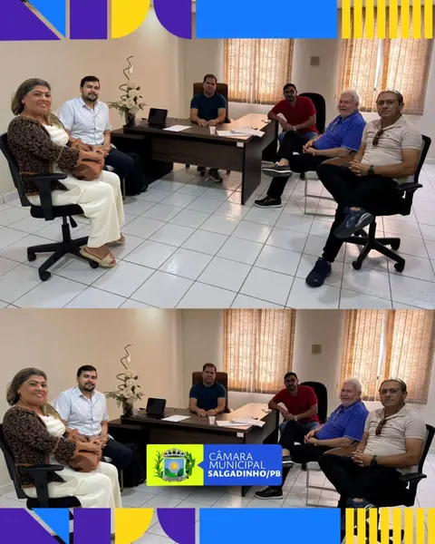 O presidente da Câmara Municipal, Leudo Almeida, participou de uma reunião de alinhamen...