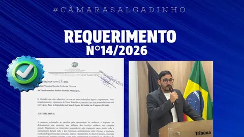 Vereador Damião solicita veículo para melhorar apoio a pacientes em Campina Grande
