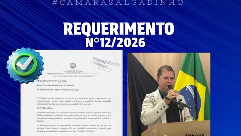 Vereador Leudo Alves requer caminhão de lixo para otimizar coleta