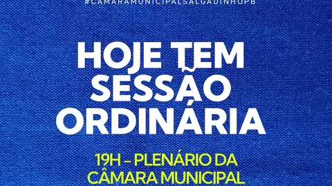 Câmara de Salgadinho realiza Sessão Ordinária com foco na população