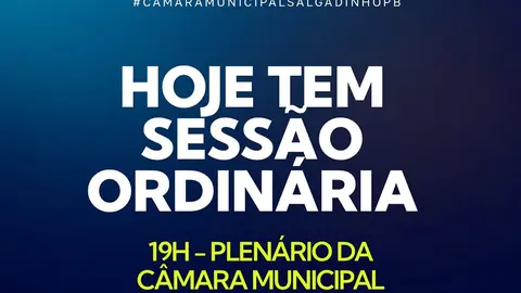 Salgadinho: Câmara debate projetos e ações para a população nesta noite
