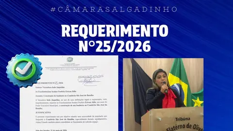 Câmara de Salgadinho aprova requerimento para construção de banheiro em cemitério