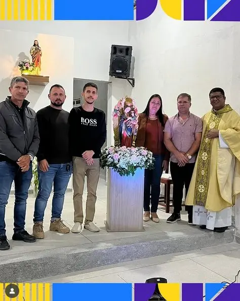 Vereadores de Salgadinho participam do novenário em honra a Nossa Senhora do Perpétuo Socorro
