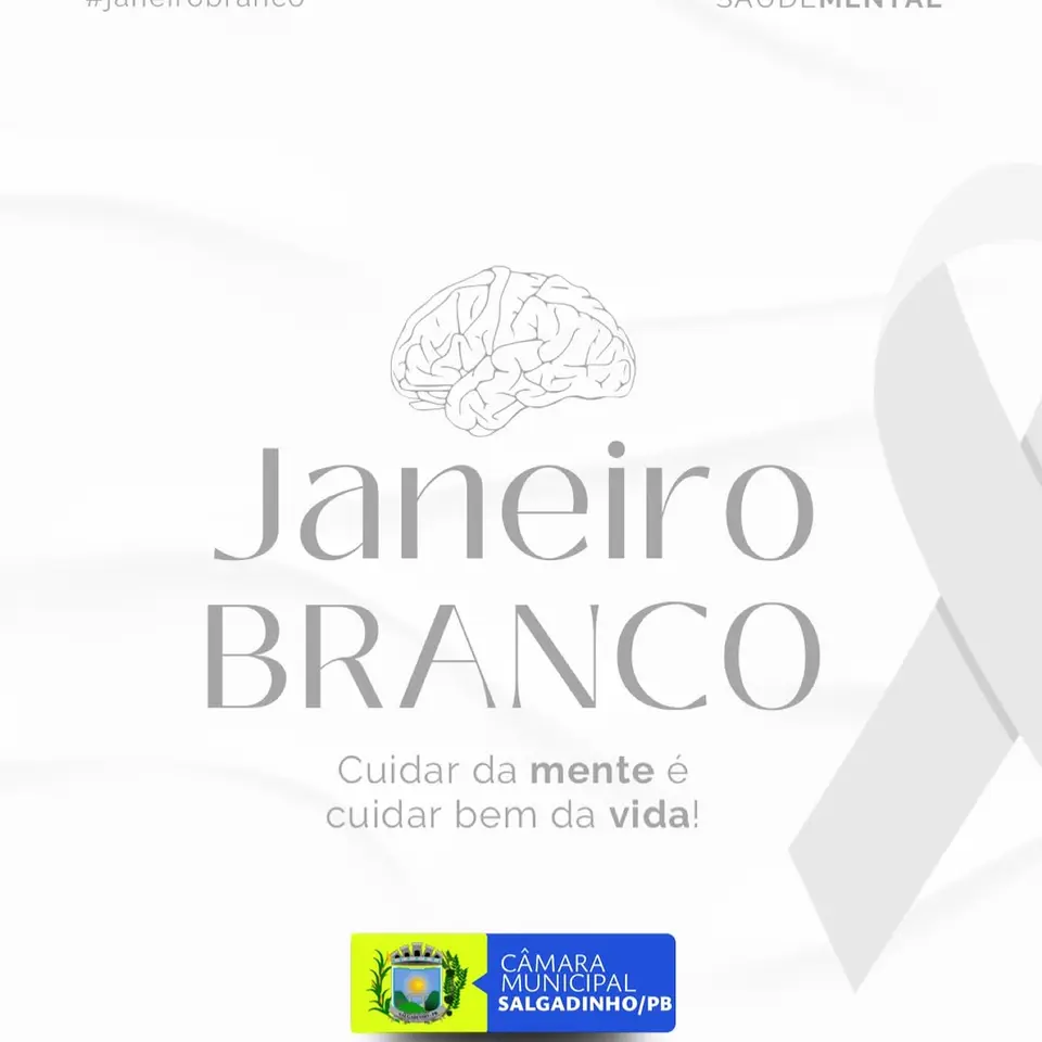 Câmara de Salgadinho: Apoio à Saúde Mental é Cuidado com a Vida