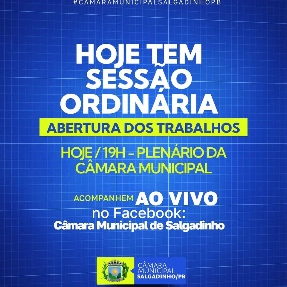 Câmara de Salgadinho inicia trabalhos legislativos com Sessão Ordinária
