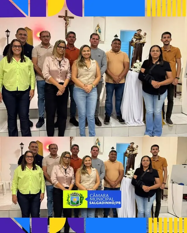 Vereadores de Salgadinho prestigiam Novenário de Santo Antônio no Povoado Serraria
